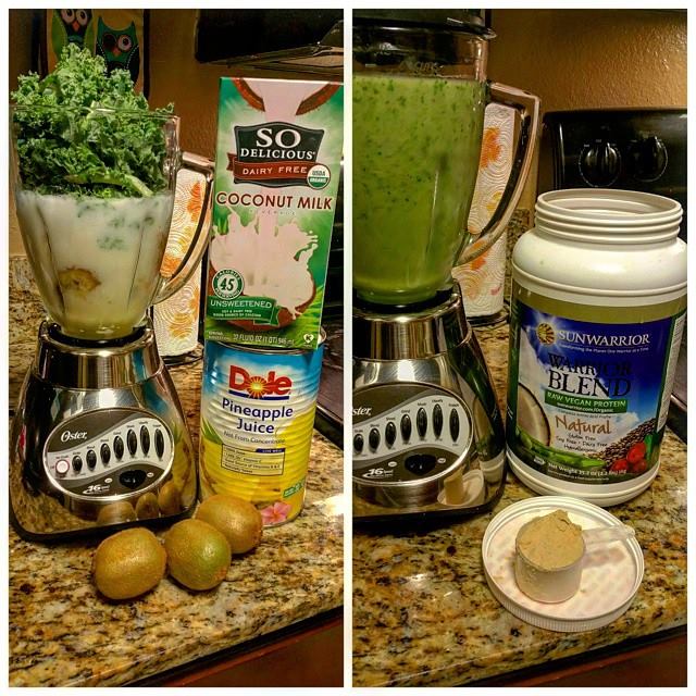 Recipe Lean & Green Protein Shake Vegan Excursions